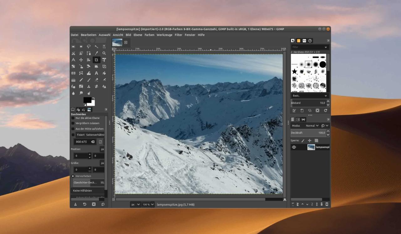 Gimp editing utiliser beginner expertphotography