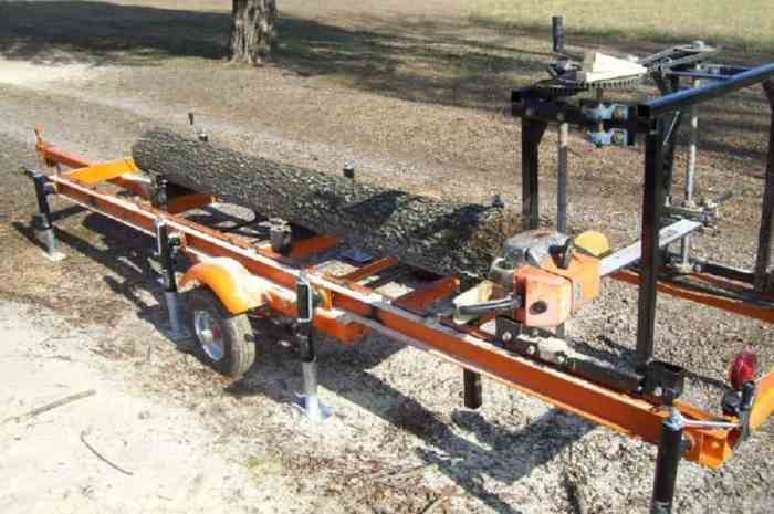 Diy sawmill chainsaw