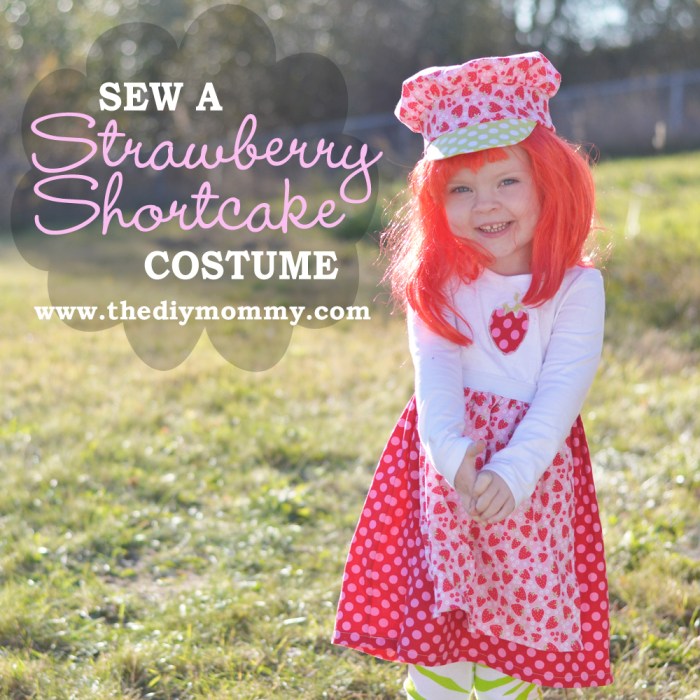 Diy strawberry shortcake costume