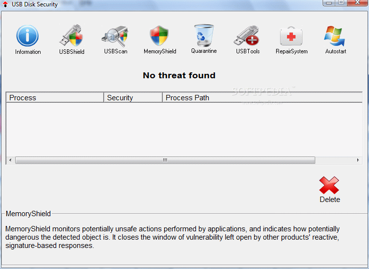 Usb disk security