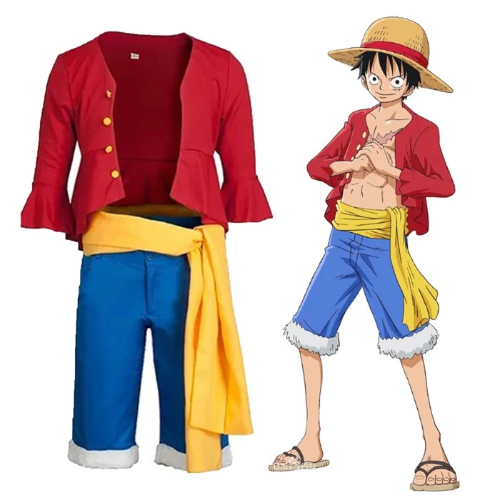 Luffy costume diy