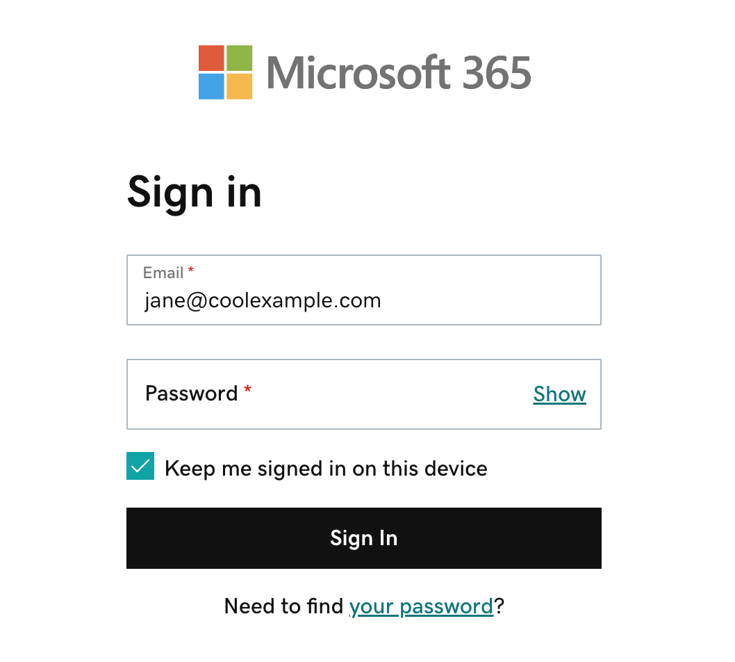 Microsoft online 365