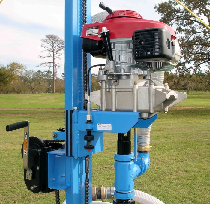 Diy well drilling equipment