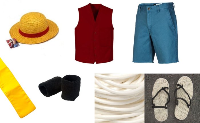 Luffy costume diy